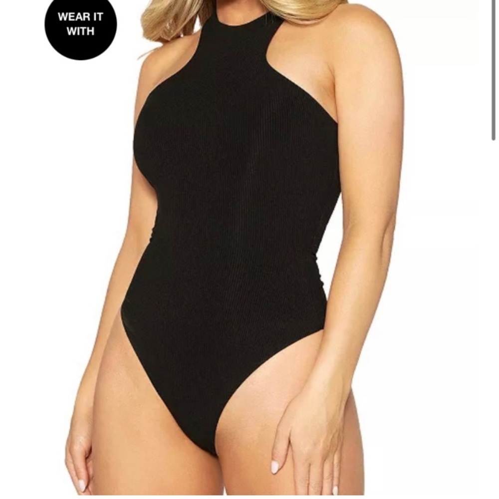 Two naked wardrobe body suits